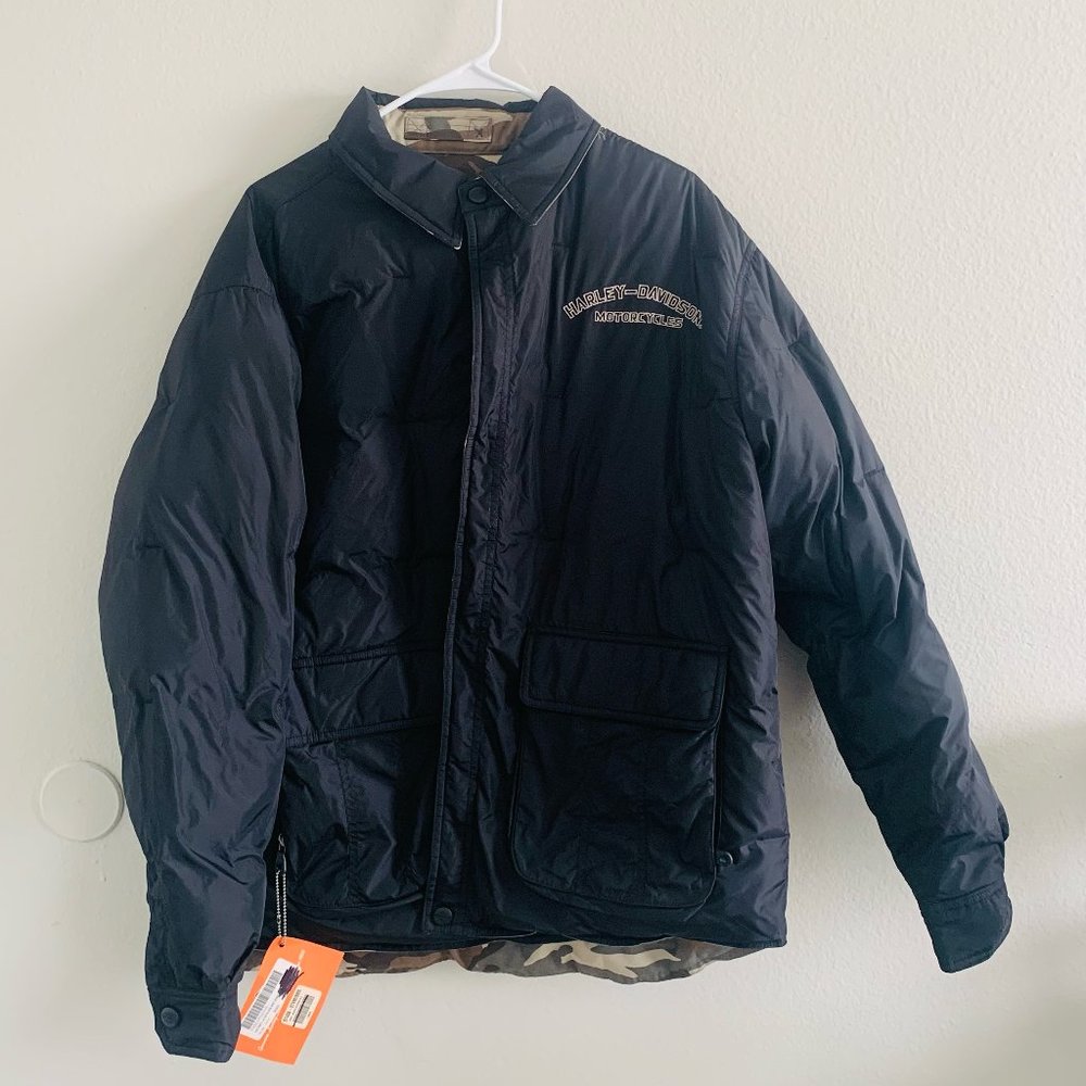 New With Tag Limited Edition Reversible Harley Davidson Jacket
